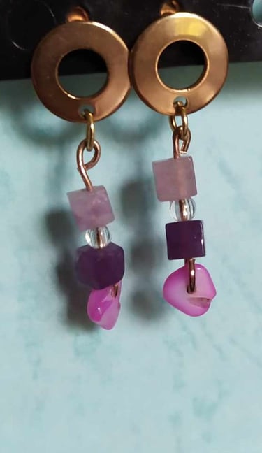 Bijoux Les Couleurs de Lo Améthyste