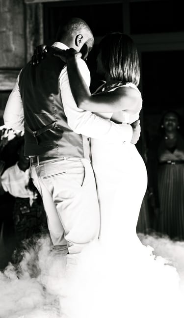 Mariage, première danse des mariés