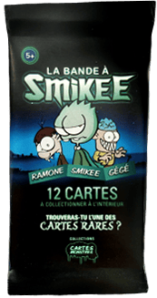 paquet de cartes Smikee à collectionner