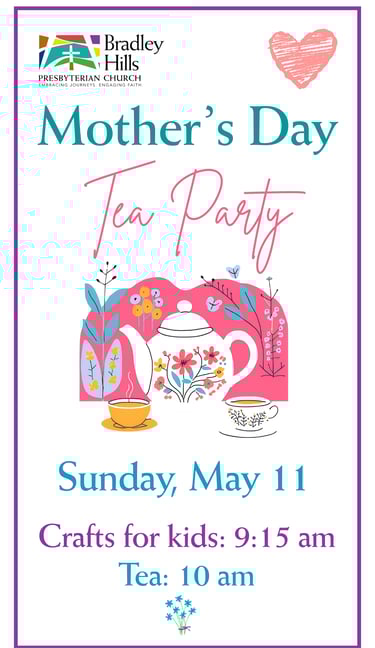 Reel cover for Mother's Day Tea