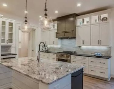 Kitchen remodel in Columbus, Ohio by Page Homes and Yards LLC.