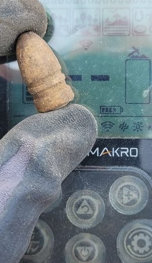 .58 calibar Gardner Civil War Bullet