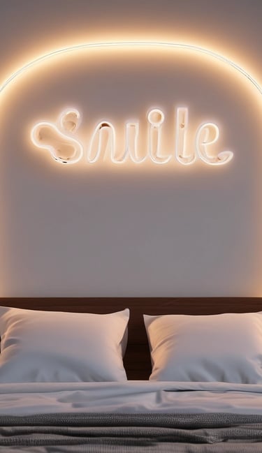 A vibrant neon sign representing intelligence and innovation.