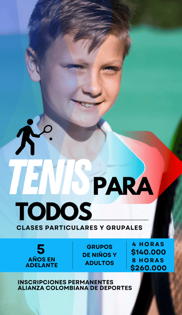 Clases de tenis niños y adultos