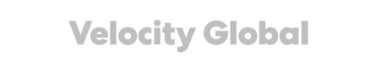 Velocity global logo in grey
