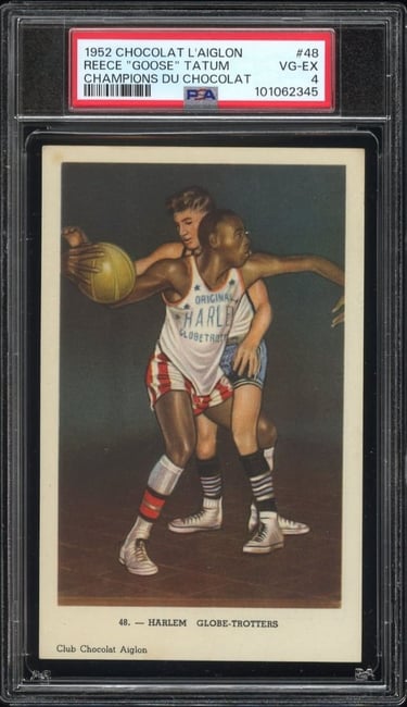 Club Chocolat Aiglon Harlem Globe-Trotters 1950s Basketball