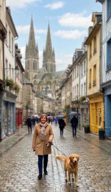 Visiter Quimper avec son chien