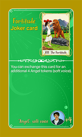 Eden the game of life Fortitude joker card