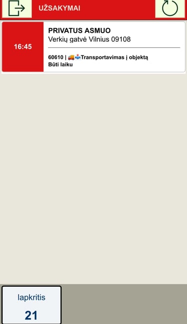 Mobili užsakymų pristatymo programėlė, Skaitmenizuojame pristatymo procesą su „Power Apps“