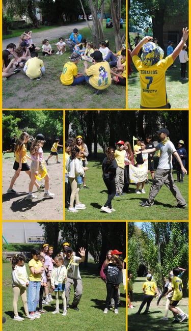 team yellow immersion camp