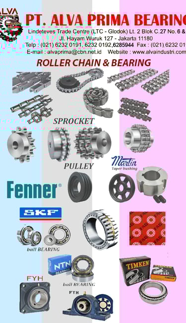 Jual Continental Conveyor Belt, Jual Tsubaki Coupling, Jual Rexnord Coupling