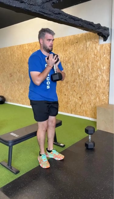 Adrian testimoni entrenament KOM Granollers