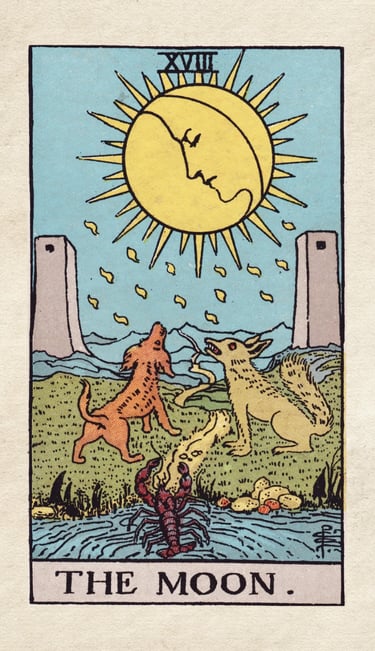 The Fool Meets The Moon: The Realm of Dreams, Shadows, and Deep Intuition