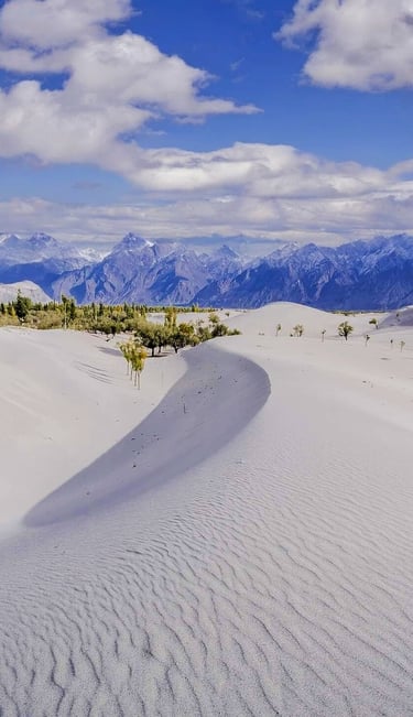 Skardu in winters