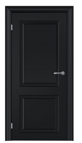 a black door with a handle handle and a handle handle handle