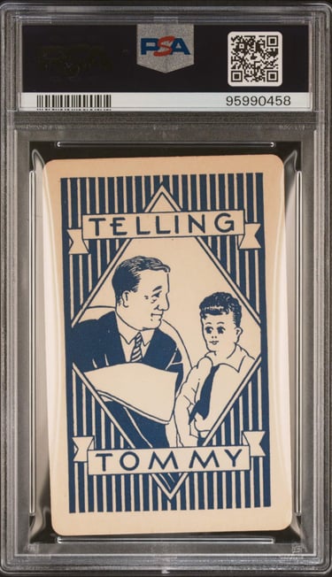 Rare early Telling Tommy Basketball Card 1930s