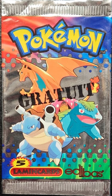 Booster Lamincards pokémon série 1  cartes front