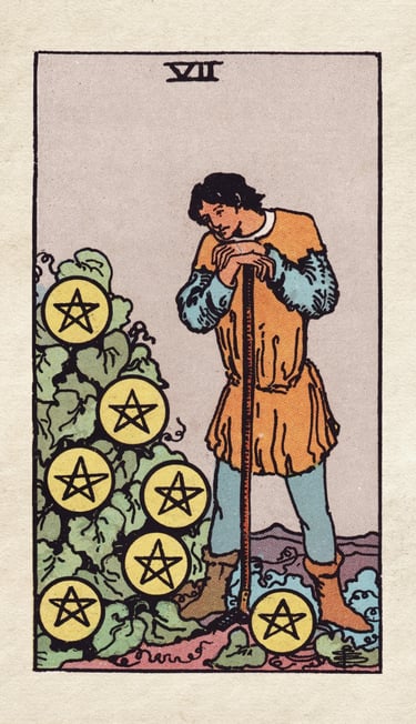 Seven of Pentacles