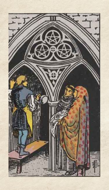 Three of Pentacles