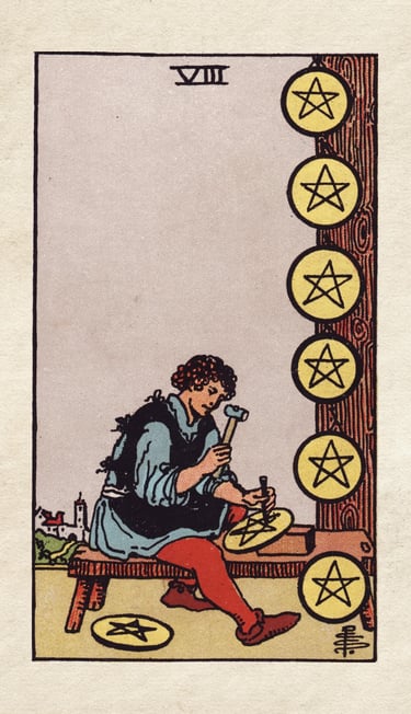 Eight of Pentacles