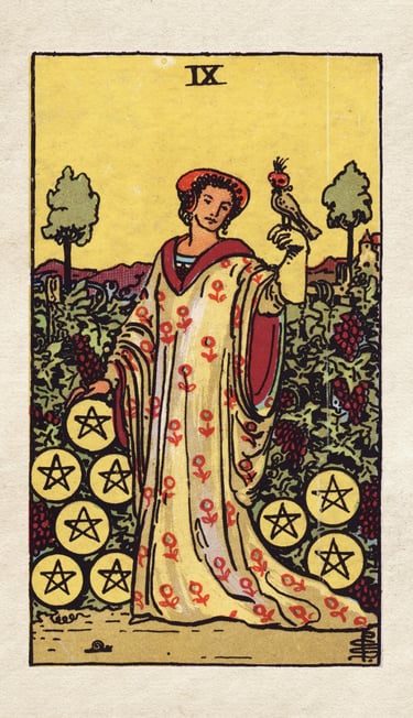 nine of Pentacles