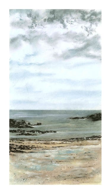 Pastel sec sur papier 20 × 37 cm - © Eric Durant
