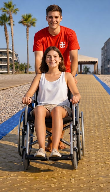 PASARELA PLAYA ACCESIBILIDAD