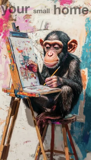 monkey drawing