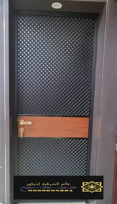 ورشة تركيب عوازل أبواب صوتية