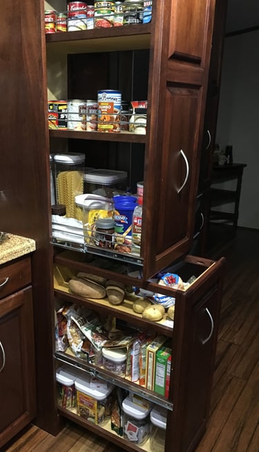 Pullout pantry