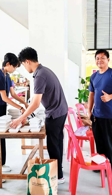 New Hope Visayas conducting outreach 