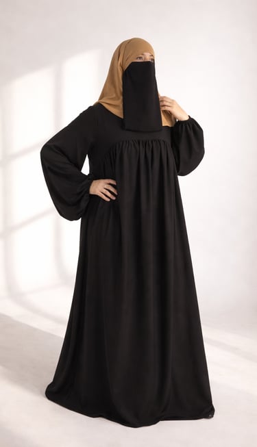 abaya manche ballon