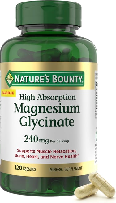 magnesium glycinate supplement for women over 35 sleep recovery and hormone support