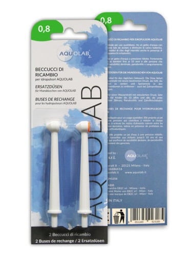 0.8mm nozzles for Aquolab water flosser