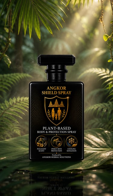 alt="Angkor Herbal Solutions plant-based Body and Protection Spray"