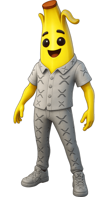 a cartoon banana banana banana banana