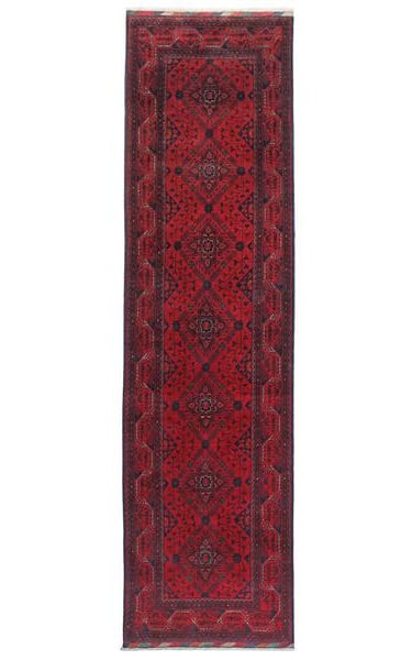 KUNDUZ RUNNER - 295cm x 79cm (9'9 x 2'7) - HALL RUNNERS - HANDMADE RUG COMPANY