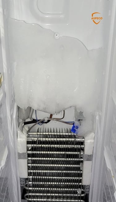 Samsung fridge ice buildup repair Bellflower