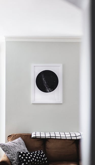 Vinyl on the wall