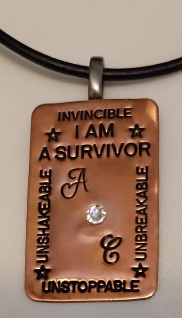 I AM A SURVIVOR Pendnt