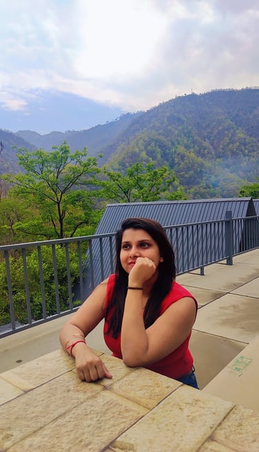 Aarushi Jain being amused by nature and looking at the amazing weather | Aarushi Jain Writes