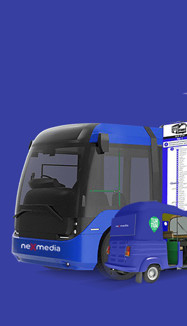 City Bus and Tuk Tuk Advertising
