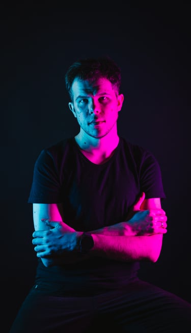 Portretų fotografija studijoje