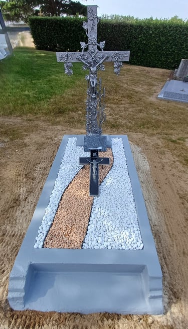 Tombe paysage restauration