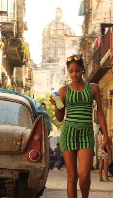 Cuba travel Havana girl