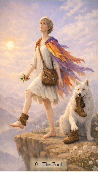 Inner Whispers Tarot - Major Arcana - The Fool