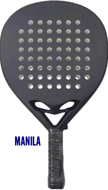 manila-padel-vibes-custom-padel-racket - teardrop padel racket