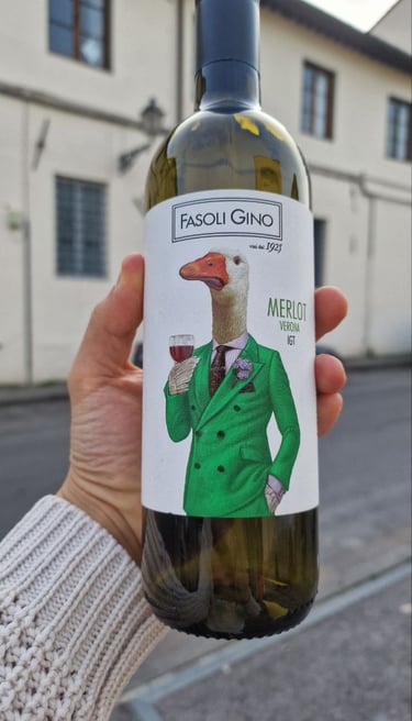 Merlot vino biologico vegan Fasoli Gino per wine bar