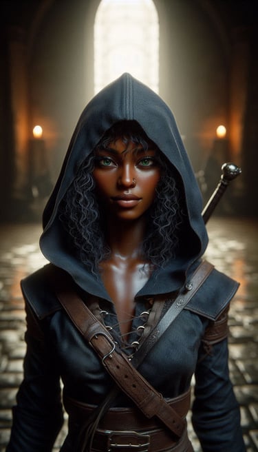 Master Seraphina – mystic mentor and Shadow arts