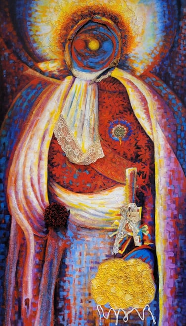 Hero: In reference to J.J.Dessalines, Toussaint Louverture, and so many others. It is a portrait, re